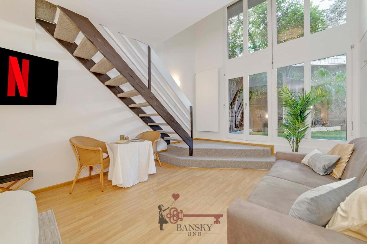Appartamento Duplex Loft In Lugano Center With Garden, Wi-Fi -By Easylife Swiss Esterno foto